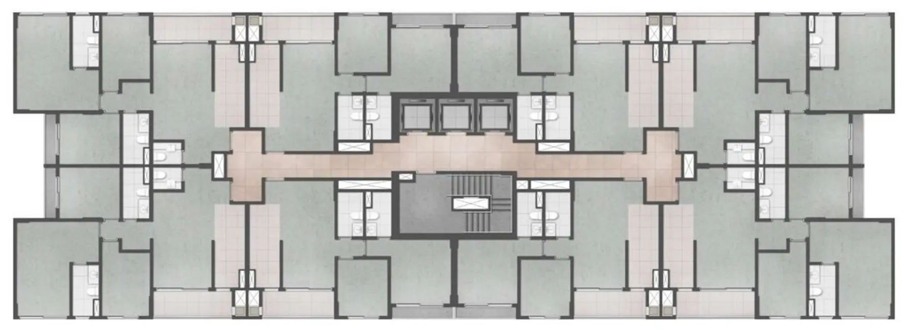 Foto 3 de Apartamento com 3 quartos à venda, 93m2 em Boa Vista, Porto Alegre - RS