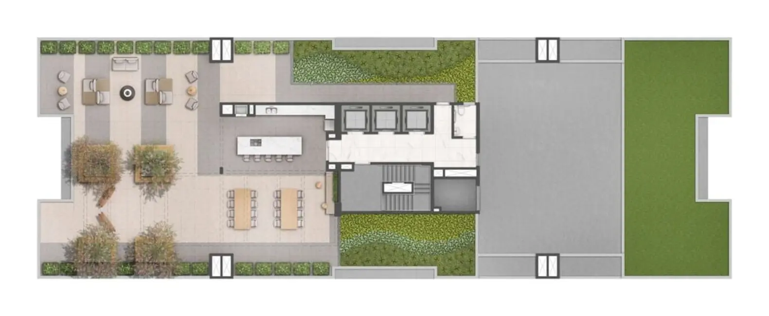 Foto 2 de Apartamento com 2 quartos à venda, 69m2 em Boa Vista, Porto Alegre - RS