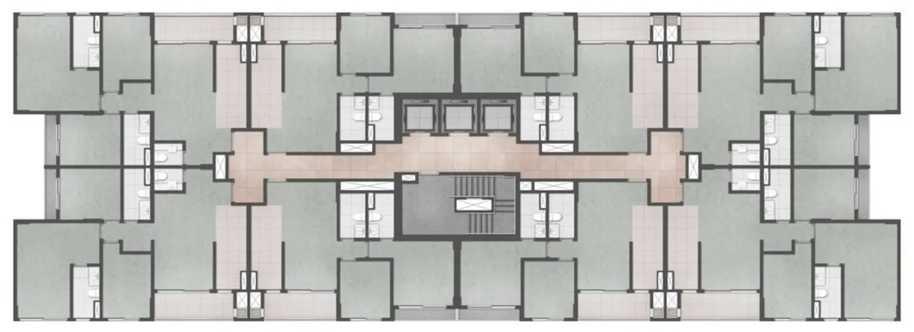 Apartamento com 2 quartos à venda, 69m2 em Boa Vista, Porto Alegre - RS - imagem 3 Foto 3 de Apartamento com 2 quartos à venda, 69m2 em Boa Vista, Porto Alegre - RS
