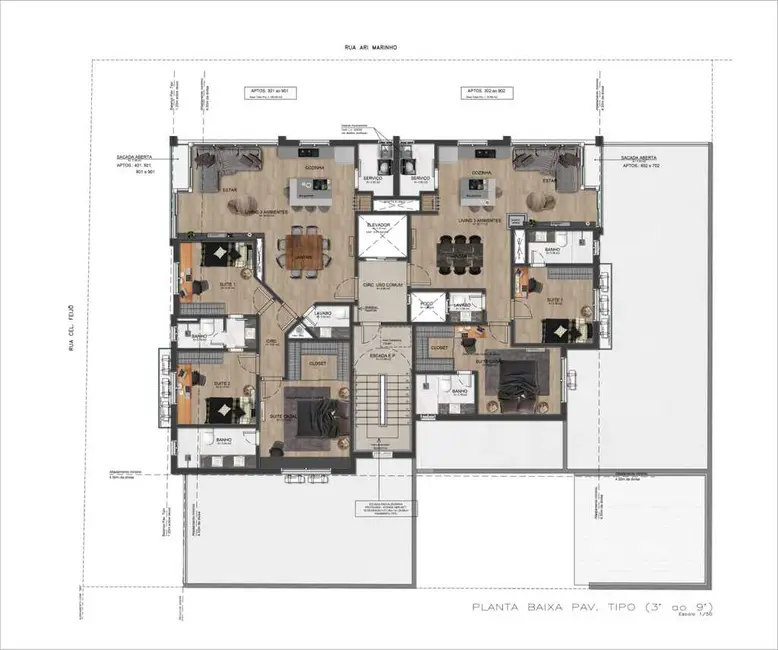 Foto 3 de Apartamento com 2 quartos à venda, 179m2 em Higienópolis, Porto Alegre - RS