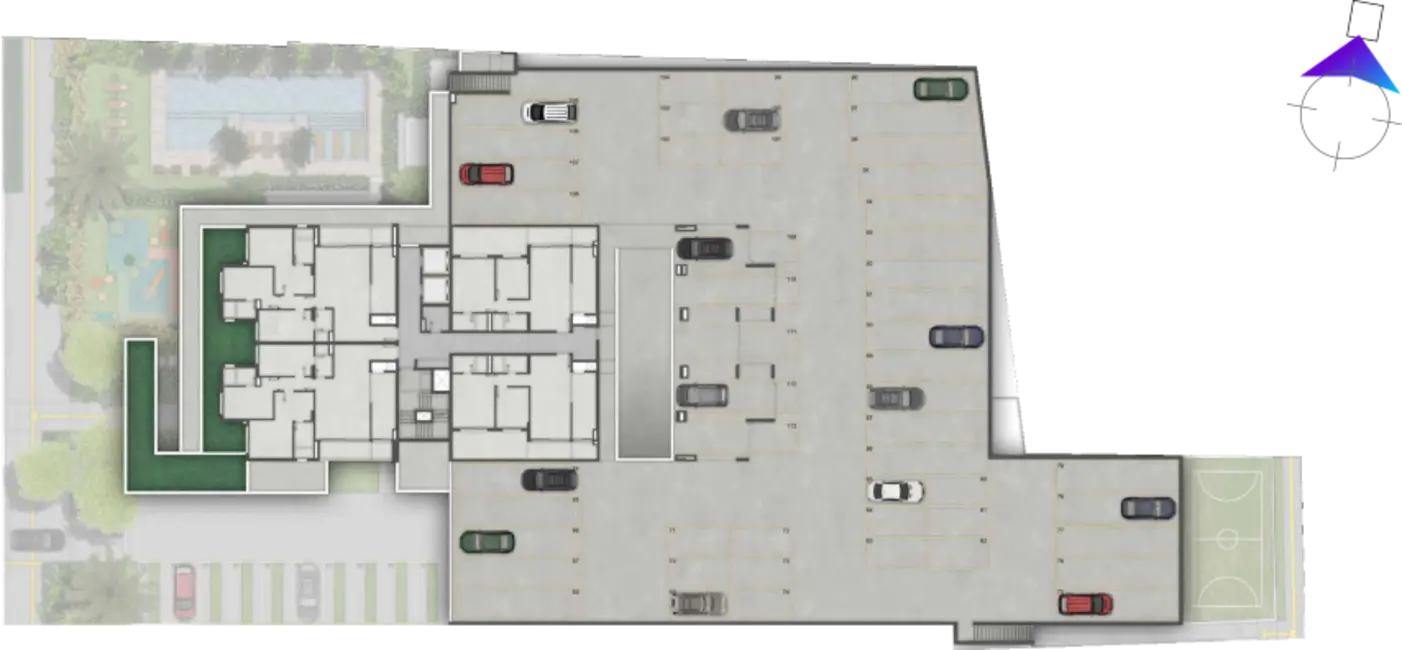 Apartamento com 2 quartos à venda, 74m2 em Passo da Areia, Porto Alegre - RS - imagem 2 Foto 2 de Apartamento com 2 quartos à venda, 74m2 em Passo da Areia, Porto Alegre - RS