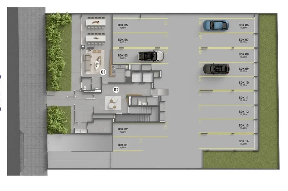 Apartamento com 2 quartos à venda, 67m2 em Petrópolis, Porto Alegre - RS - imagem 3 Foto 3 de Apartamento com 2 quartos à venda, 67m2 em Petrópolis, Porto Alegre - RS
