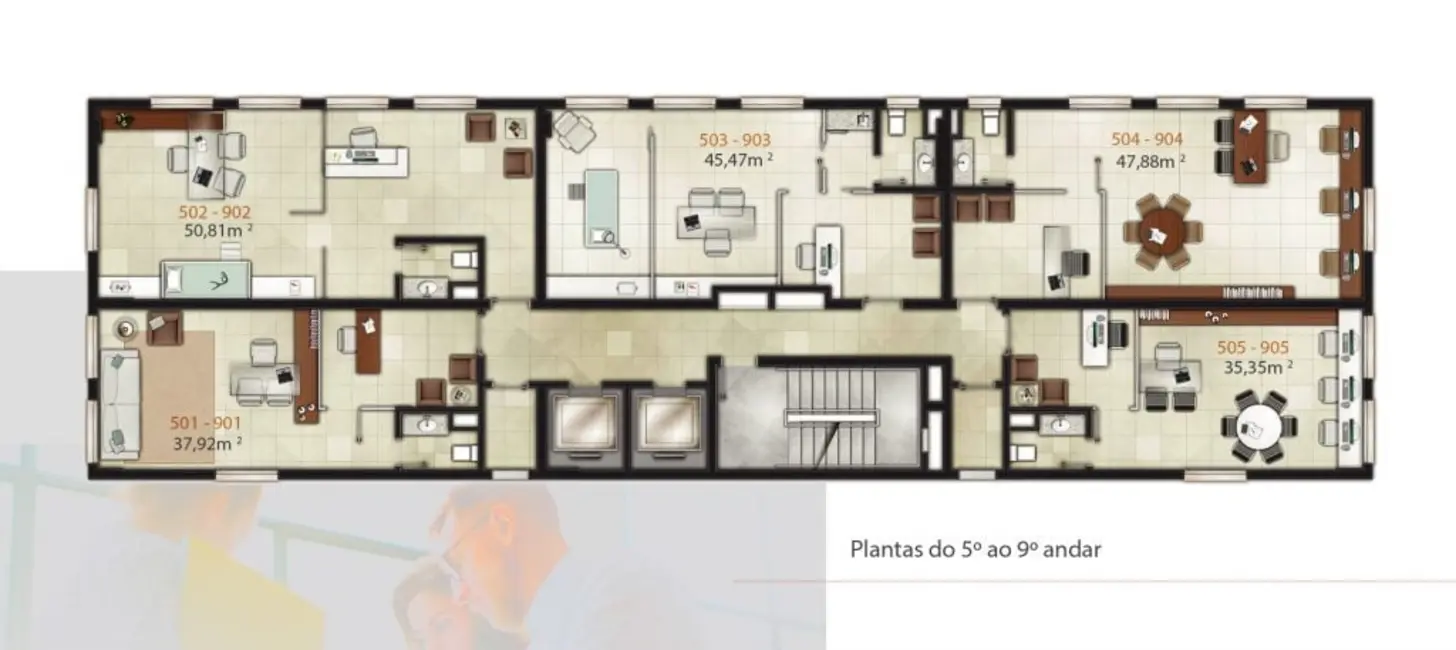Foto 2 de Sala Comercial à venda, 53m2 em Auxiliadora, Porto Alegre - RS
