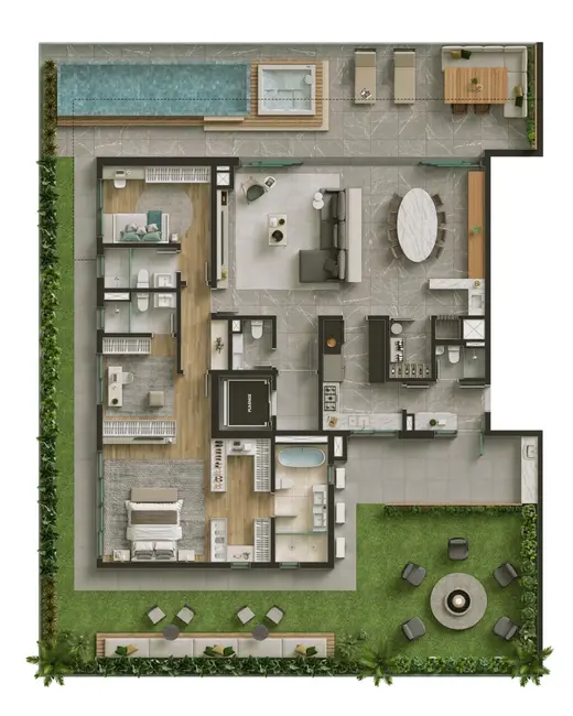 Apartamento com 3 quartos à venda, 230m2 em Petrópolis, Porto Alegre - RS - imagem 9 Foto 9 de Apartamento com 3 quartos à venda, 230m2 em Petrópolis, Porto Alegre - RS