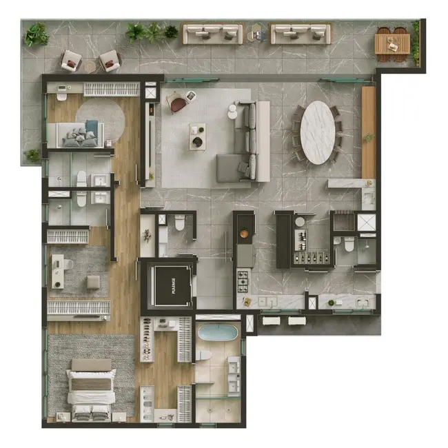 Foto 2 de Apartamento com 3 quartos à venda, 502m2 em Petrópolis, Porto Alegre - RS