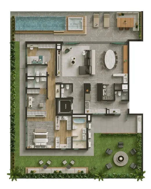 Apartamento com 3 quartos à venda, 394m2 em Petrópolis, Porto Alegre - RS - imagem 9 Foto 9 de Apartamento com 3 quartos à venda, 394m2 em Petrópolis, Porto Alegre - RS