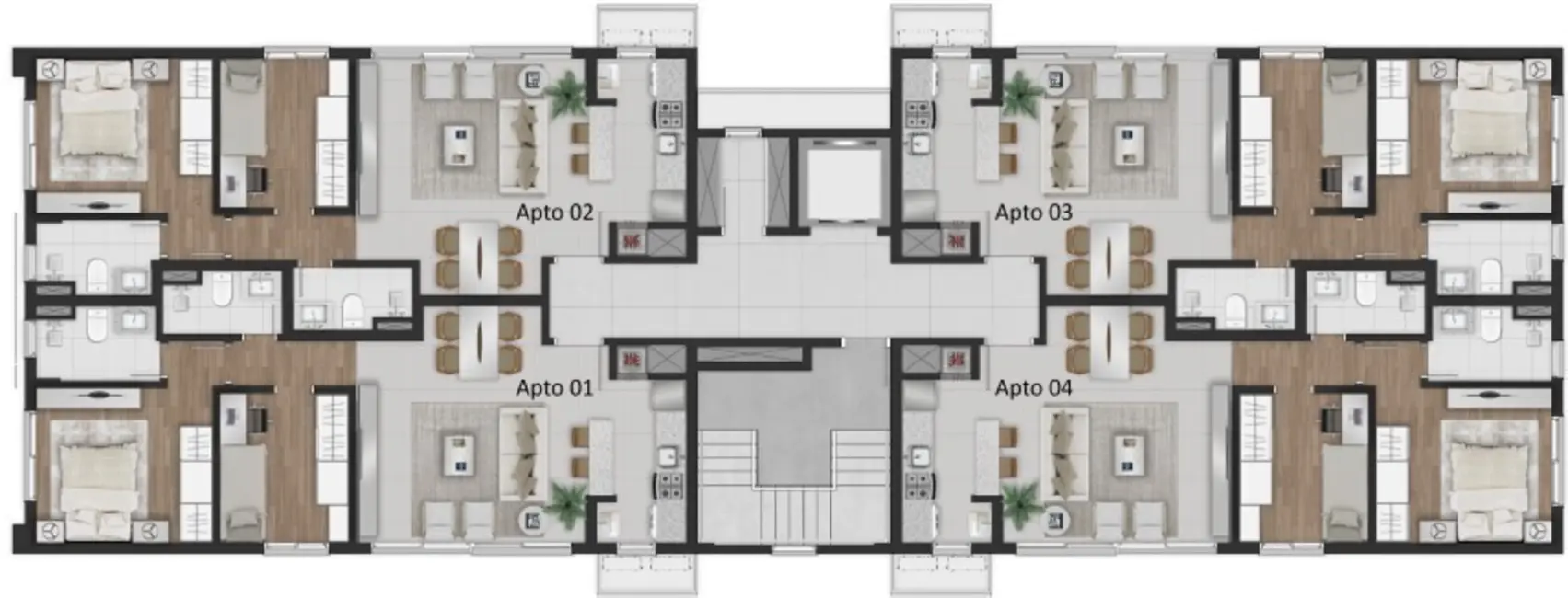 Apartamento com 2 quartos à venda, 66m2 em Petrópolis, Porto Alegre - RS - imagem 7 Foto 7 de Apartamento com 2 quartos à venda, 66m2 em Petrópolis, Porto Alegre - RS