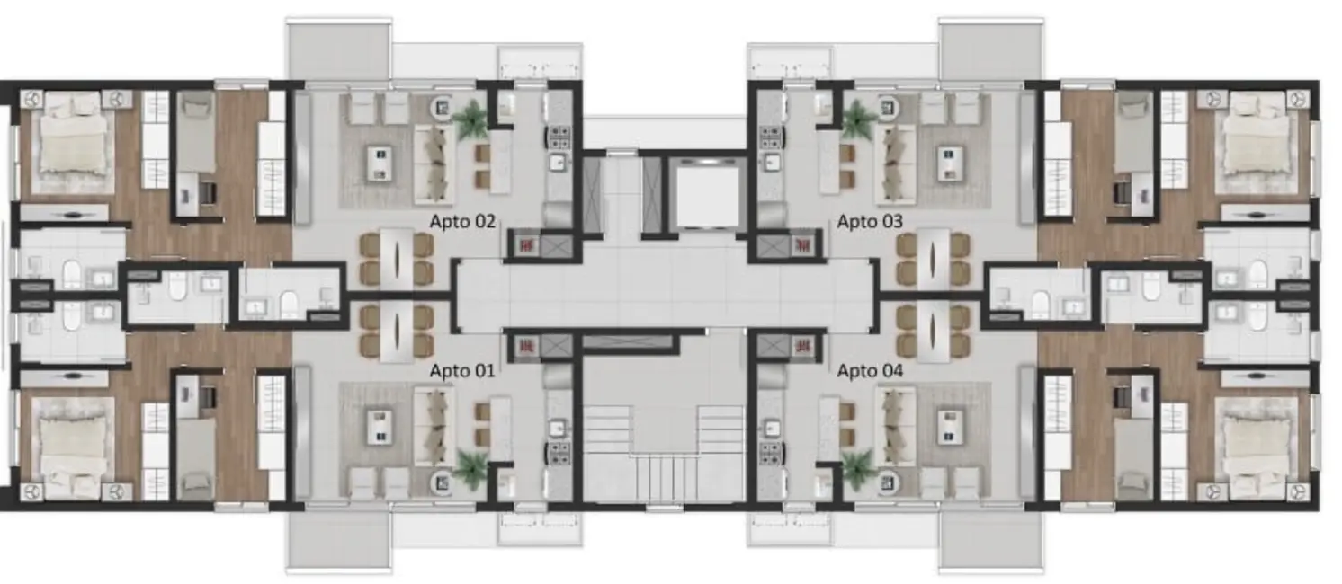 Foto 5 de Apartamento com 3 quartos à venda, 133m2 em Petrópolis, Porto Alegre - RS