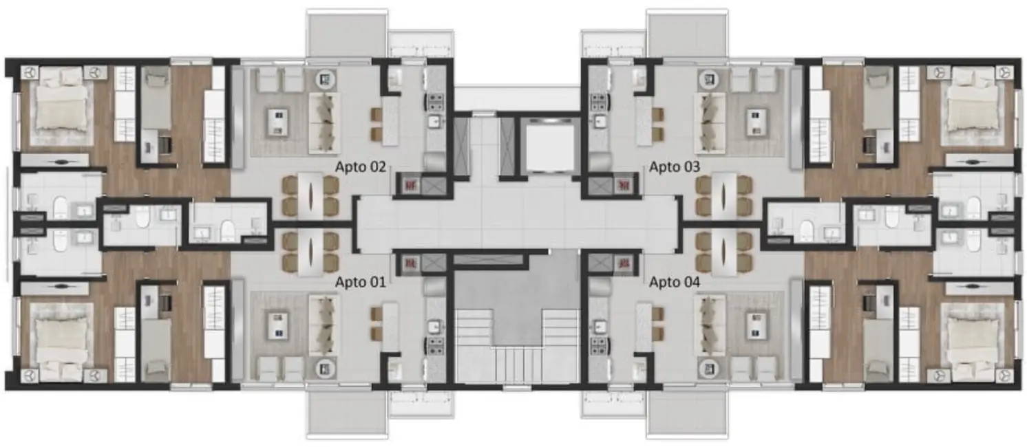 Foto 6 de Apartamento com 3 quartos à venda, 133m2 em Petrópolis, Porto Alegre - RS