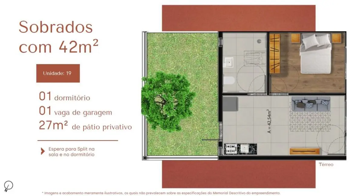 Foto 2 de Casa com 1 quarto à venda, 46m2 em Santa Tereza, Porto Alegre - RS