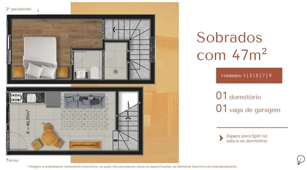 Casa com 1 quarto à venda, 46m2 em Santa Tereza, Porto Alegre - RS - imagem 5 Foto 5 de Casa com 1 quarto à venda, 46m2 em Santa Tereza, Porto Alegre - RS