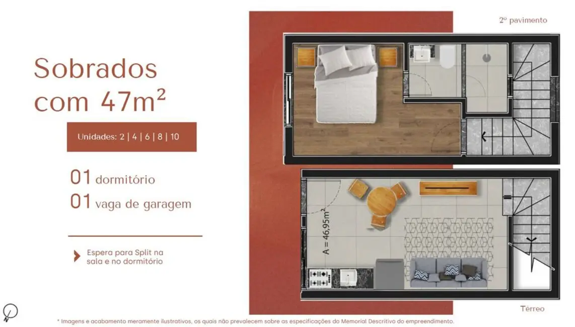 Casa com 1 quarto à venda, 46m2 em Santa Tereza, Porto Alegre - RS - imagem 6 Foto 6 de Casa com 1 quarto à venda, 46m2 em Santa Tereza, Porto Alegre - RS