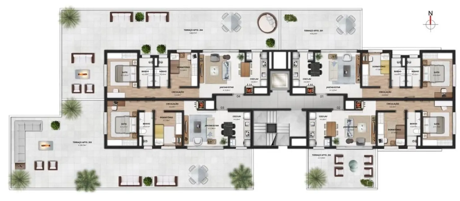 Apartamento com 2 quartos à venda, 56m2 em Petrópolis, Porto Alegre - RS - imagem 5 Foto 5 de Apartamento com 2 quartos à venda, 56m2 em Petrópolis, Porto Alegre - RS
