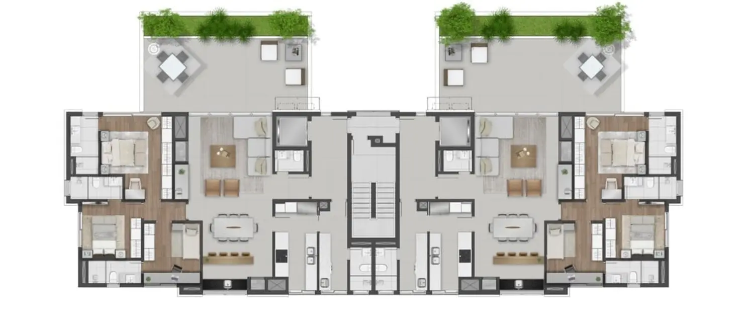 Foto 5 de Apartamento com 3 quartos à venda, 252m2 em Três Figueiras, Porto Alegre - RS