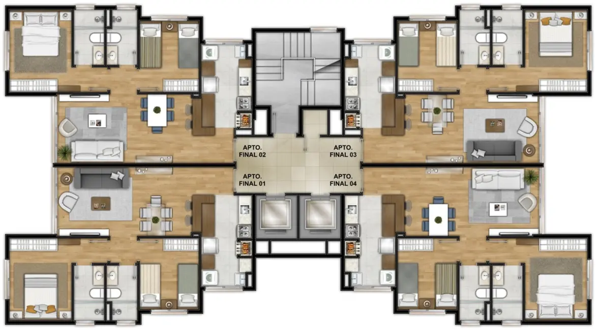 Foto 5 de Apartamento com 2 quartos à venda, 62m2 em Jardim do Salso, Porto Alegre - RS