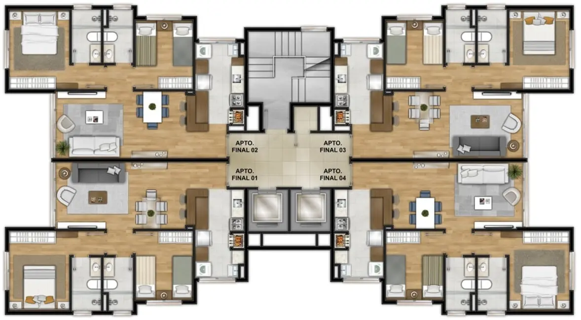 Foto 5 de Apartamento com 2 quartos à venda, 62m2 em Jardim do Salso, Porto Alegre - RS