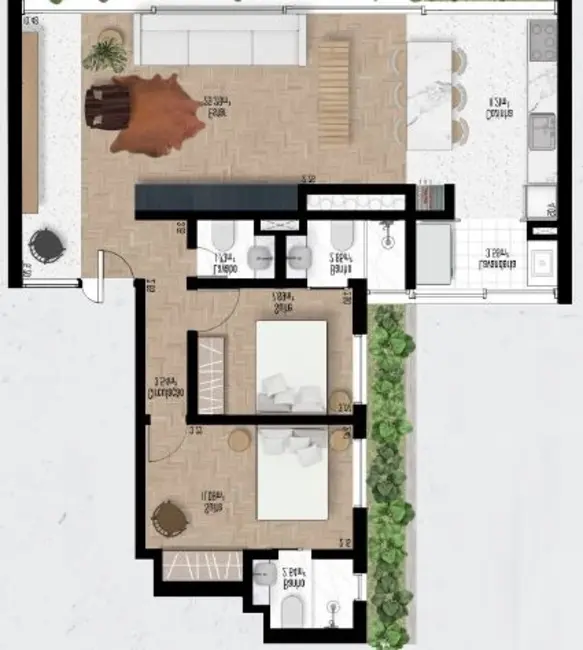 Foto 1 de Apartamento com 2 quartos à venda, 111m2 em Mont Serrat, Porto Alegre - RS