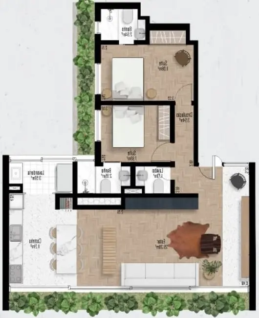Foto 2 de Apartamento com 2 quartos à venda, 111m2 em Mont Serrat, Porto Alegre - RS
