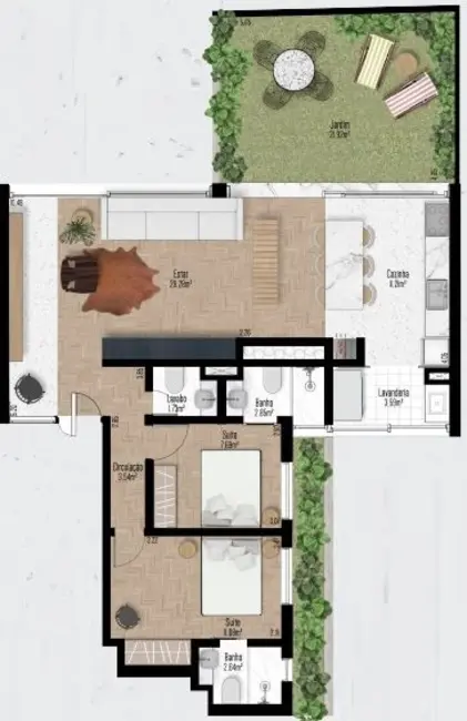 Apartamento com 2 quartos à venda, 111m2 em Mont Serrat, Porto Alegre - RS - imagem 3 Foto 3 de Apartamento com 2 quartos à venda, 111m2 em Mont Serrat, Porto Alegre - RS