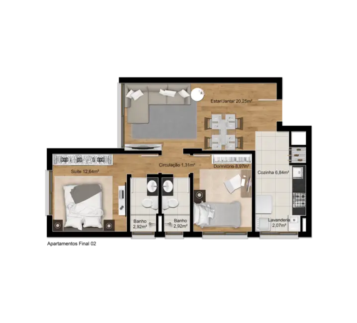 Foto 3 de Apartamento com 2 quartos à venda, 78m2 em Petrópolis, Porto Alegre - RS