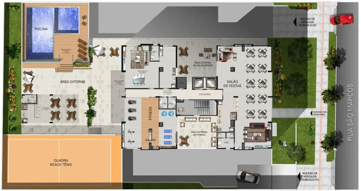 Foto 8 de Apartamento com 2 quartos à venda, 69m2 em Bom Jesus, Porto Alegre - RS