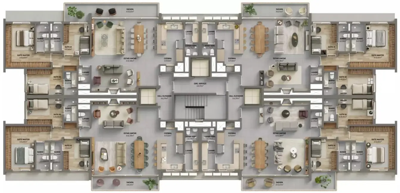 Foto 2 de Apartamento com 3 quartos à venda, 204m2 em Petrópolis, Porto Alegre - RS