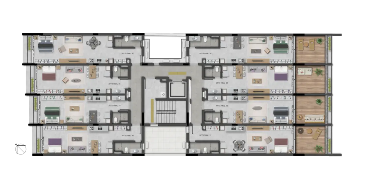 Foto 2 de Apartamento com 1 quarto à venda, 62m2 em Cidade Baixa, Porto Alegre - RS