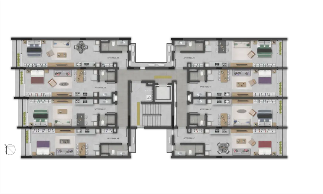 Foto 4 de Apartamento com 1 quarto à venda, 62m2 em Cidade Baixa, Porto Alegre - RS