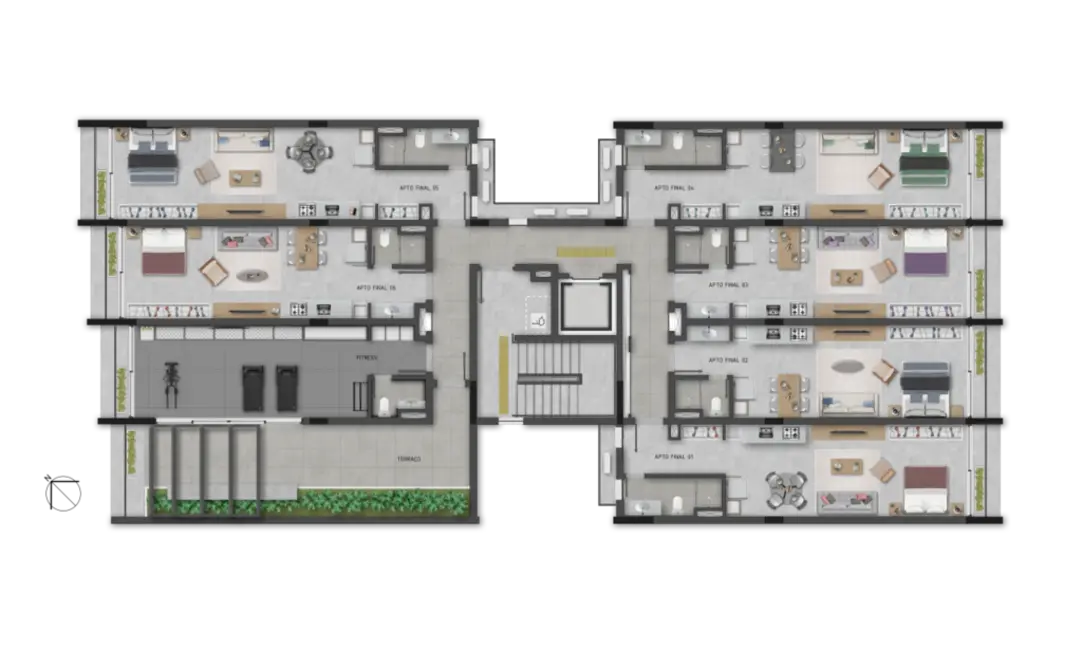 Foto 5 de Kitnet à venda, 37m2 em Cidade Baixa, Porto Alegre - RS