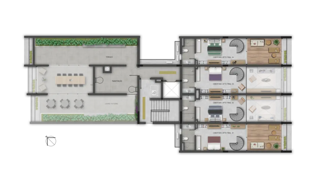 Apartamento com 1 quarto à venda, 38m2 em Cidade Baixa, Porto Alegre - RS - imagem 7 Foto 7 de Apartamento com 1 quarto à venda, 38m2 em Cidade Baixa, Porto Alegre - RS