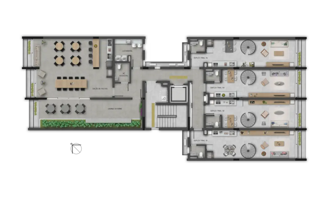 Apartamento com 1 quarto à venda, 38m2 em Cidade Baixa, Porto Alegre - RS - imagem 6 Foto 6 de Apartamento com 1 quarto à venda, 38m2 em Cidade Baixa, Porto Alegre - RS
