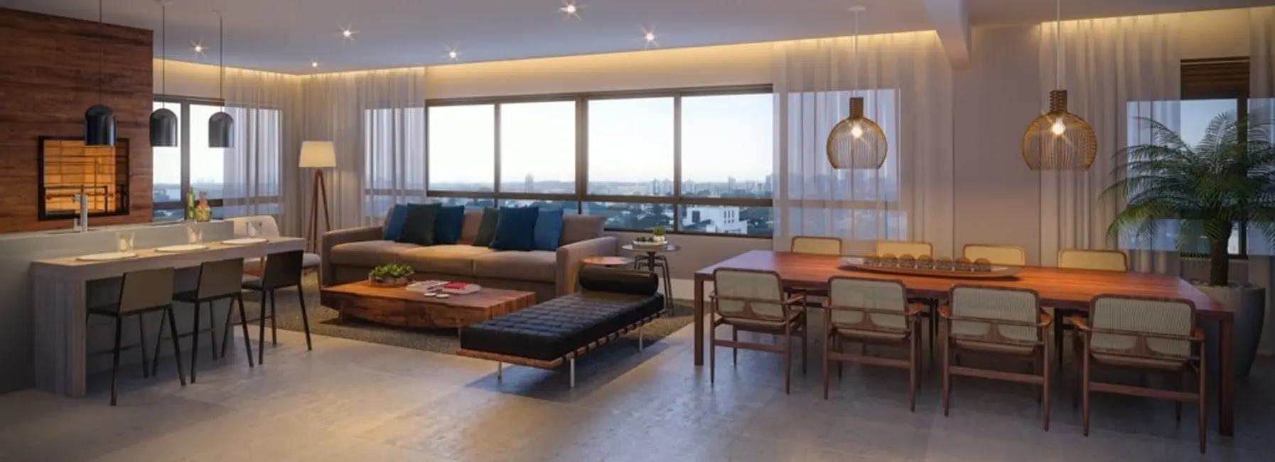 Apartamento com 2 quartos à venda, 82m2 em Menino Deus, Porto Alegre - RS - imagem 4 Foto 4 de Apartamento com 2 quartos à venda, 82m2 em Menino Deus, Porto Alegre - RS