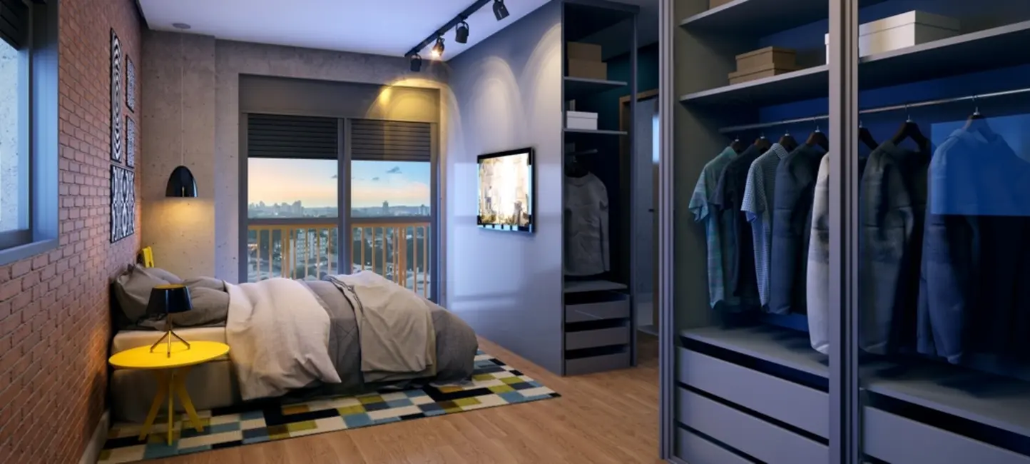 Foto 4 de Apartamento com 1 quarto à venda, 44m2 em Santana, Porto Alegre - RS