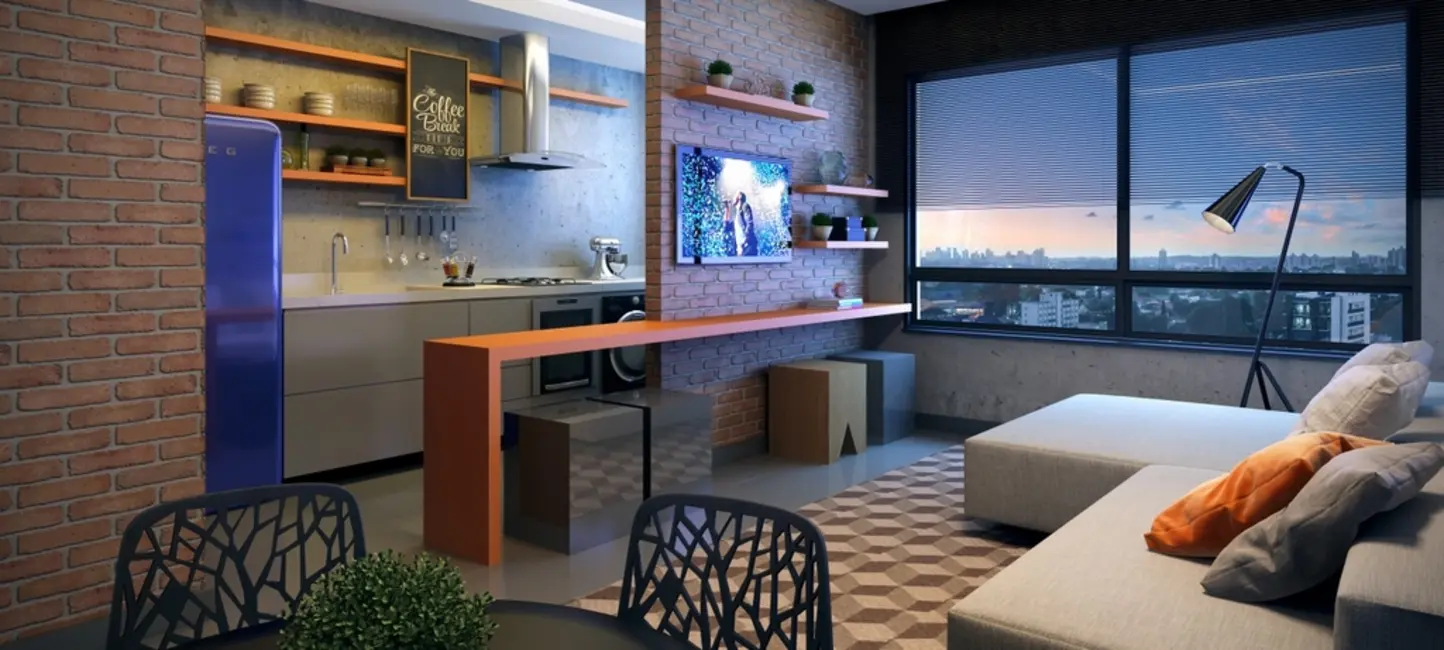 Foto 3 de Apartamento com 1 quarto à venda, 44m2 em Santana, Porto Alegre - RS