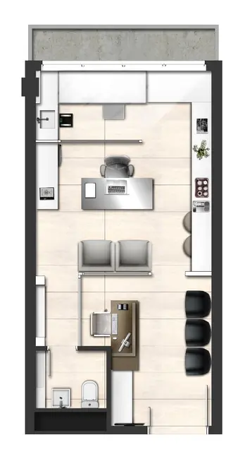 Foto 4 de Sala Comercial à venda, 113m2 em Cristo Redentor, Porto Alegre - RS