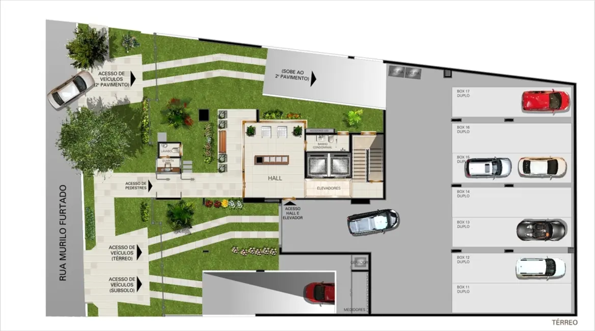 Foto 3 de Apartamento com 3 quartos à venda, 123m2 em Petrópolis, Porto Alegre - RS