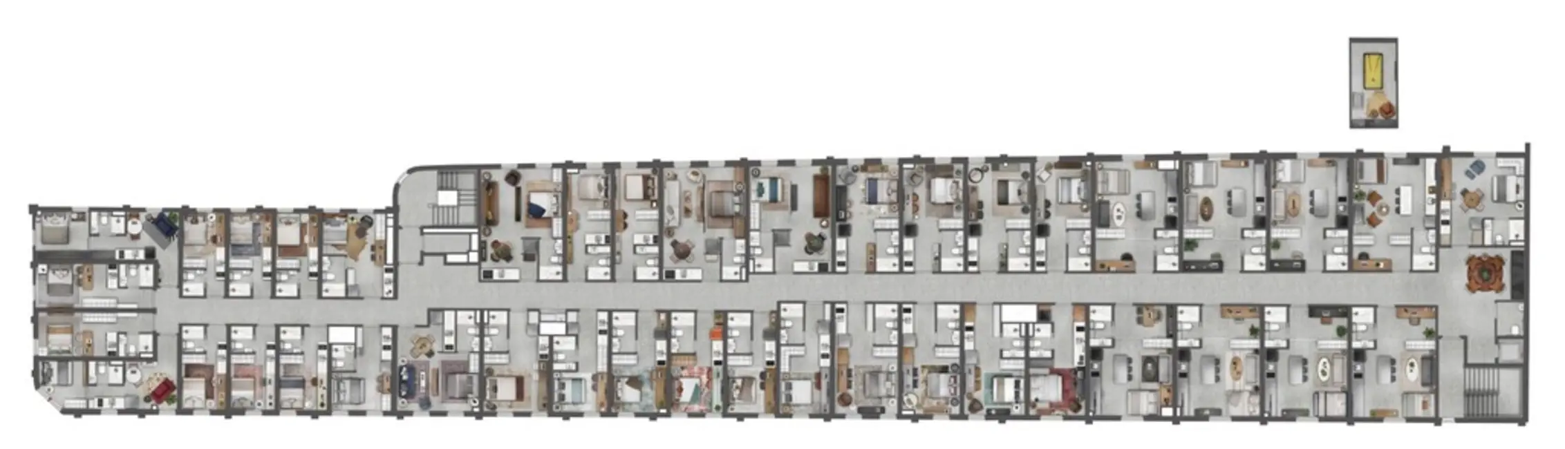 Foto 1 de Apartamento com 1 quarto à venda, 29m2 em Floresta, Porto Alegre - RS