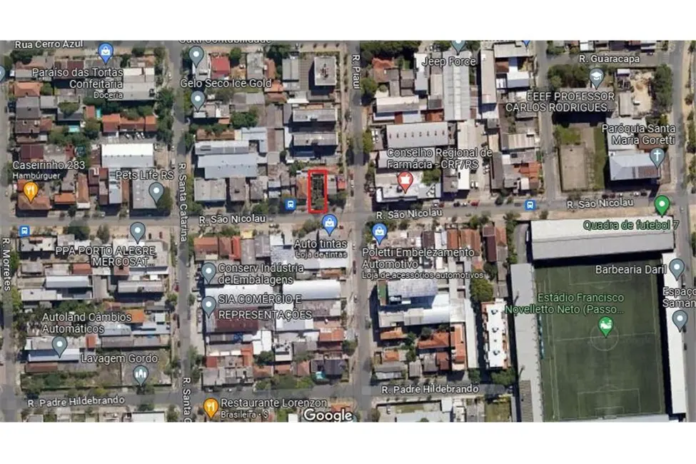 Foto 2 de Terreno / Lote à venda, 147m2 em Santa Maria Goretti, Porto Alegre - RS