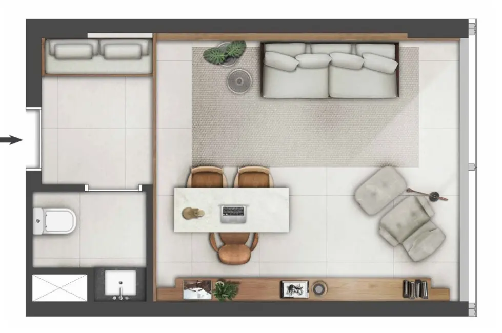 Foto 1 de Sala Comercial à venda, 67m2 em Petrópolis, Porto Alegre - RS