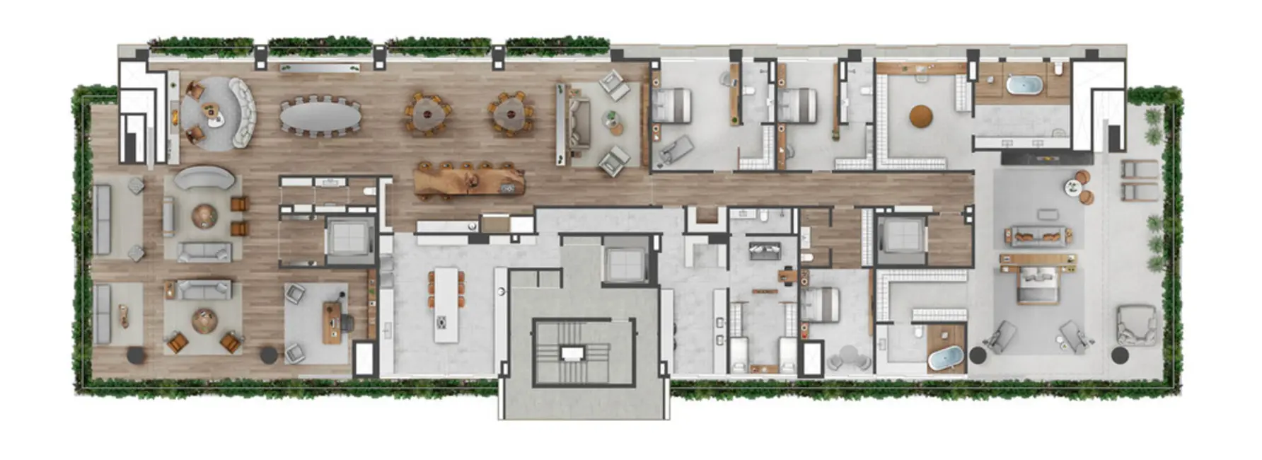 Foto 7 de Apartamento com 4 quartos à venda, 853m2 em Três Figueiras, Porto Alegre - RS