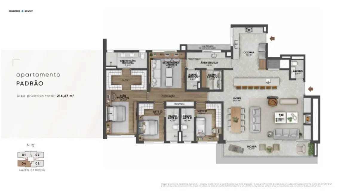 Foto 6 de Apartamento com 3 quartos à venda, 216m2 em Petrópolis, Porto Alegre - RS