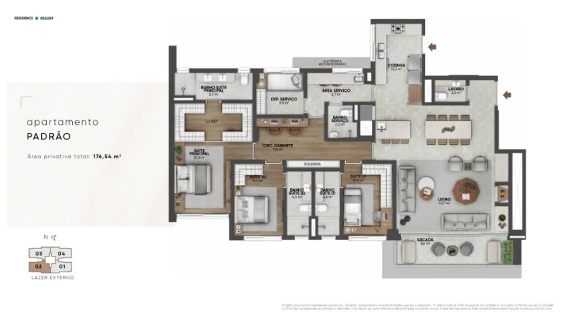 Foto 1 de Apartamento com 3 quartos à venda, 216m2 em Petrópolis, Porto Alegre - RS