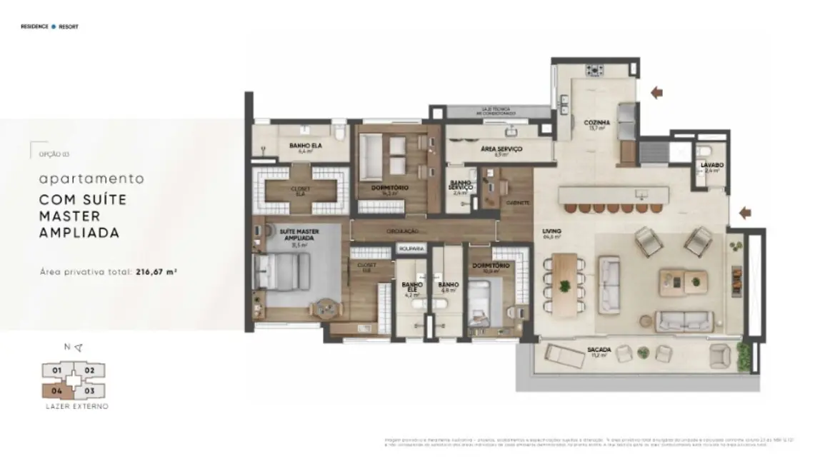 Foto 9 de Apartamento com 3 quartos à venda, 216m2 em Petrópolis, Porto Alegre - RS