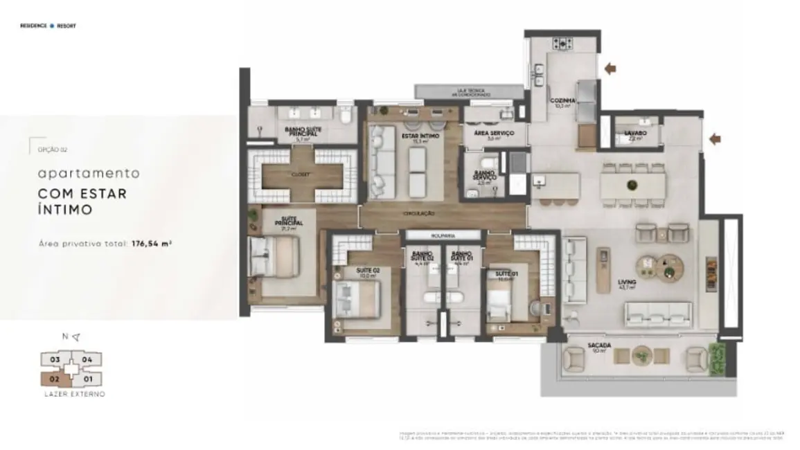 Foto 4 de Apartamento com 3 quartos à venda, 393m2 em Petrópolis, Porto Alegre - RS