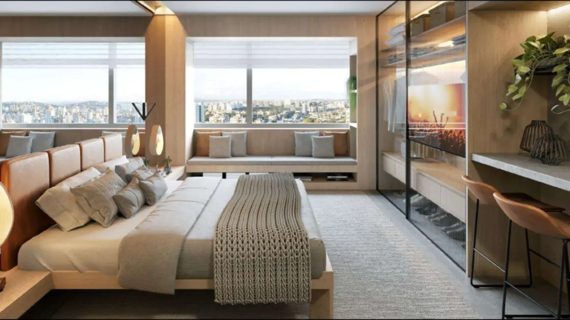 Foto 2 de Kitnet com 1 quarto à venda, 38m2 em Três Figueiras, Porto Alegre - RS