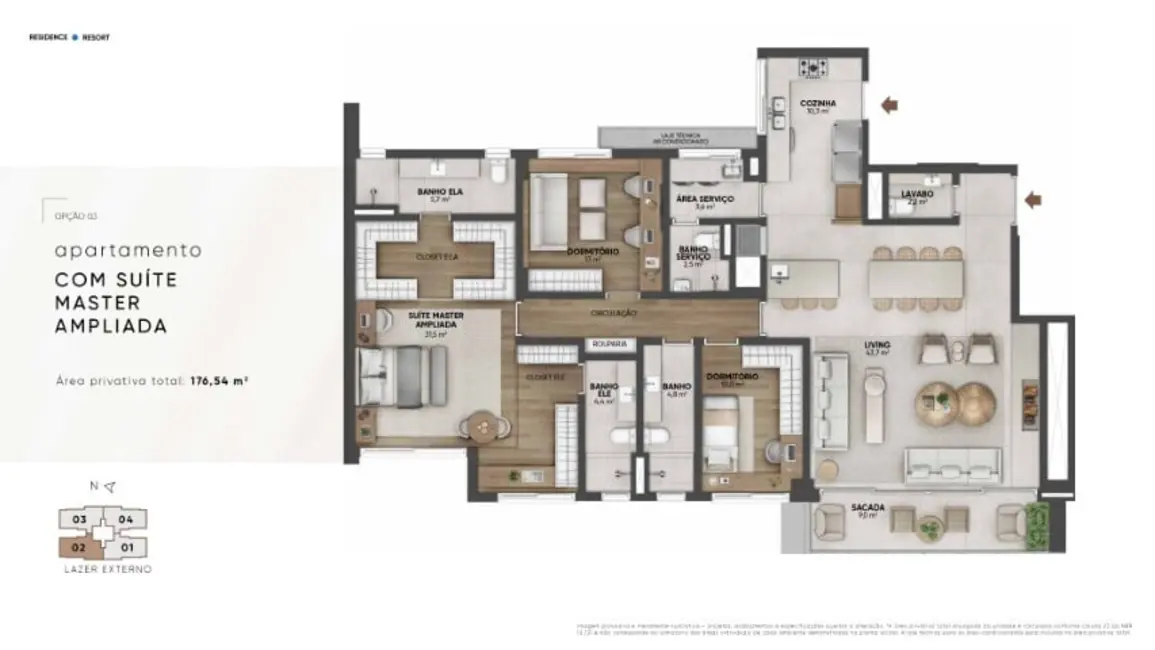 Foto 5 de Apartamento com 3 quartos à venda, 176m2 em Petrópolis, Porto Alegre - RS