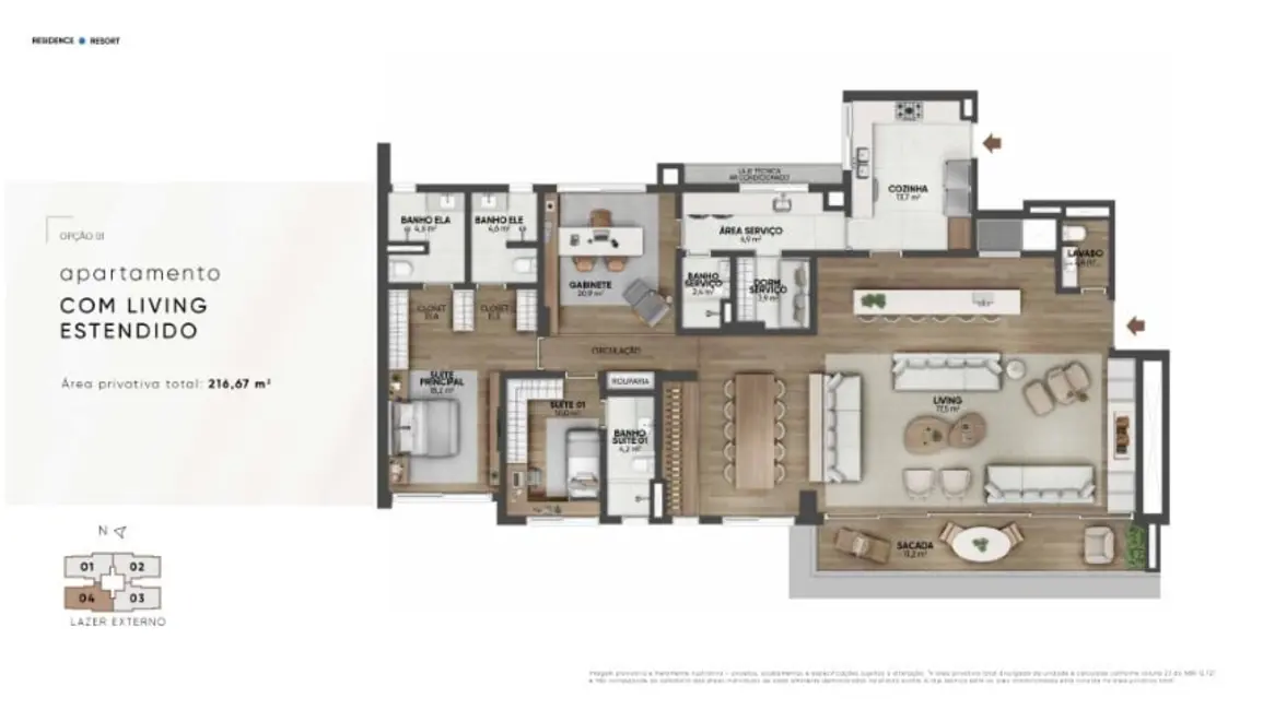 Foto 7 de Apartamento com 3 quartos à venda, 176m2 em Petrópolis, Porto Alegre - RS