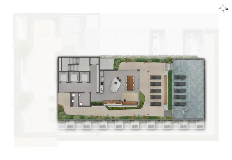 Kitnet à venda, 17m2 em Menino Deus, Porto Alegre - RS - imagem 6 Foto 6 de Kitnet à venda, 17m2 em Menino Deus, Porto Alegre - RS