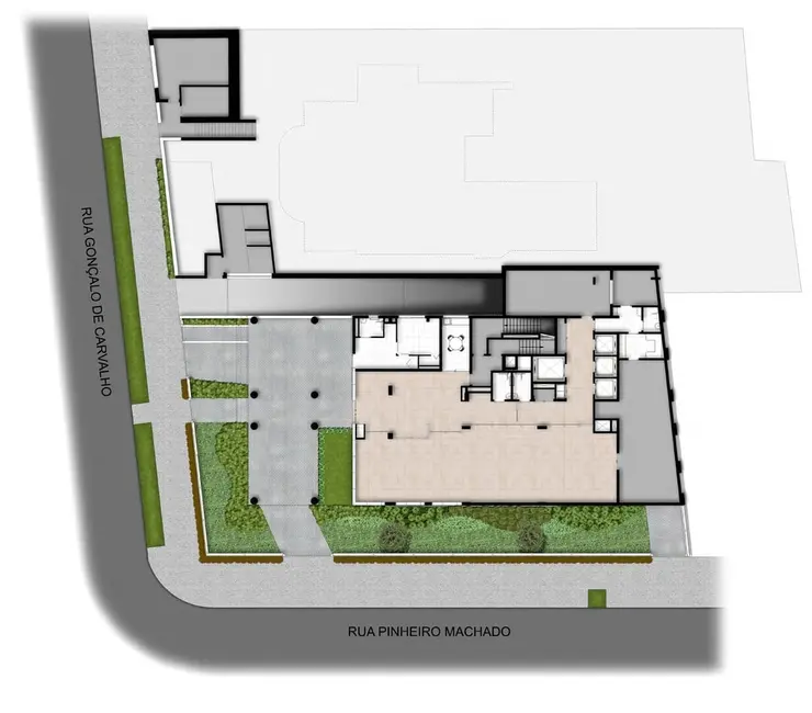 Foto 4 de Kitnet à venda, 21m2 em Moinhos de Vento, Porto Alegre - RS