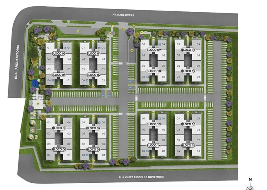 Foto 1 de Apartamento com 2 quartos à venda, 41m2 em Passo das Pedras, Porto Alegre - RS